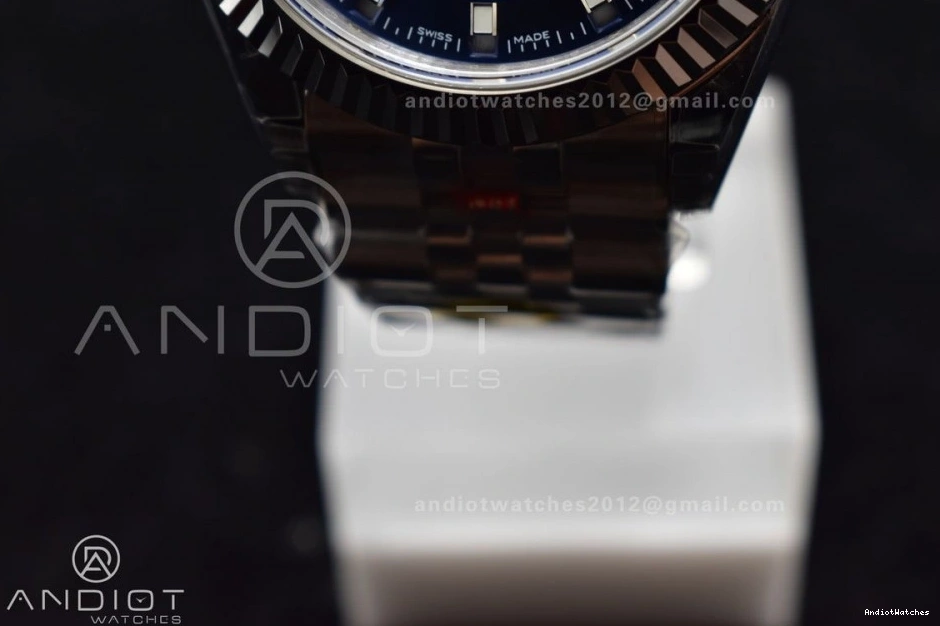 A23J Blue Noob SS on SS Jubilee Dial 1111 Best Affordable Edition Bracelet Skydweller 0425